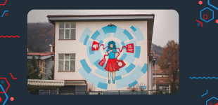 Fushata „Seen” përmbyllet me një mural, Luma: Shërben si alarm afatgjatë për të raportuar mesazhet ngacmuese