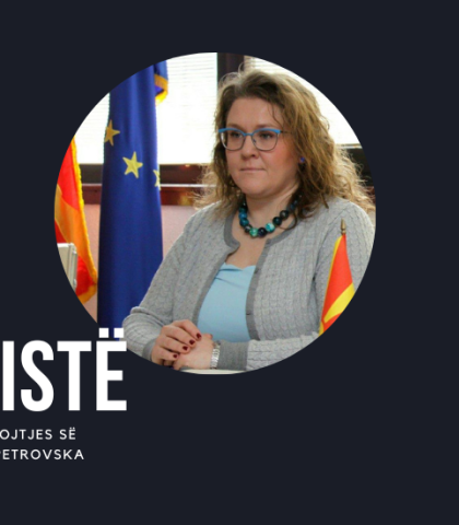 Intervistë, ministrja Petrovska: Nuk lejoj të defokusohem nga sulmet ndaj meje, luftë ndaj të gjitha formave të pabarazisë gjinore dhe dhunës