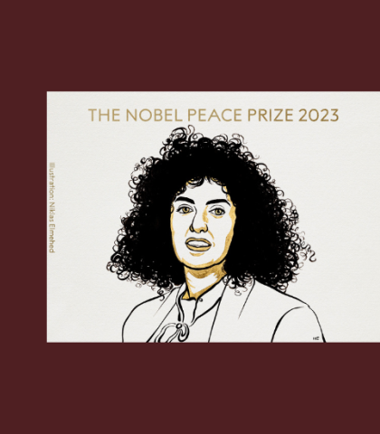 Aktivistja për të drejtat e grave Narges Mohammadi, fituese e Çmimit Nobel për Paqe
